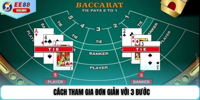 Cách tham gia đơn giản với 3 bước